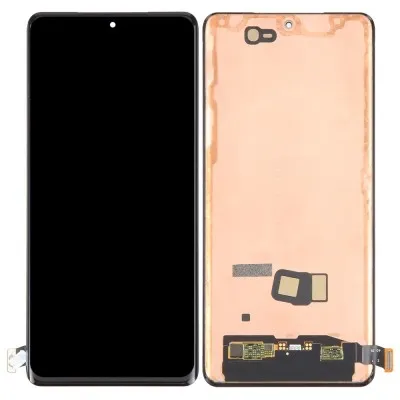 LCD with Touch Screen for Oppo Find X7 Ultra 5G - Black (display glass combo folder) by Sparestream