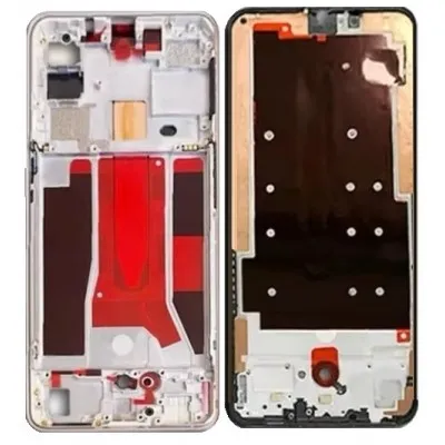 LCD Frame Middle Chassis for Oppo Find X2 Lite - Black by Sparestream