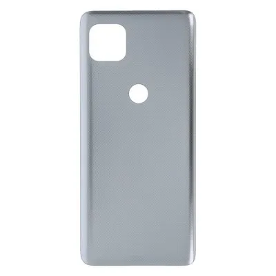 Back Panel Cover for Motorola Moto G 5G - Silver by Sparestream
