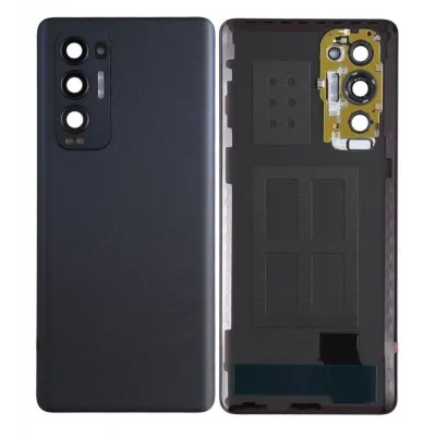 Back Panel Cover for Oppo Find X3 Neo - Black by Sparestream