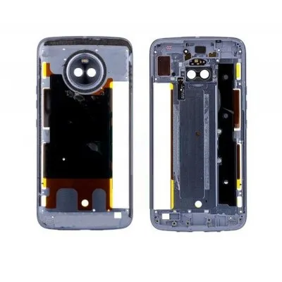 LCD Frame Middle Chassis for Motorola Moto X4 - Blue by Sparestream