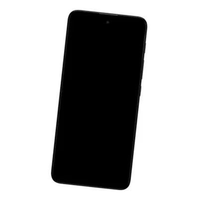Middle Frame Ring Only for Motorola Moto E40 Black by Sparestream