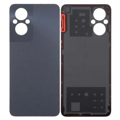 Back Panel Cover for Oppo Reno 7 Z 5G - Black By Sparestream