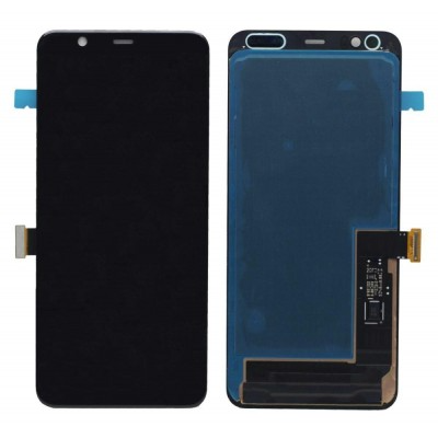 LCD with Touch Screen for Google Pixel 4 XL - White (display glass combo folder) by Sparestream