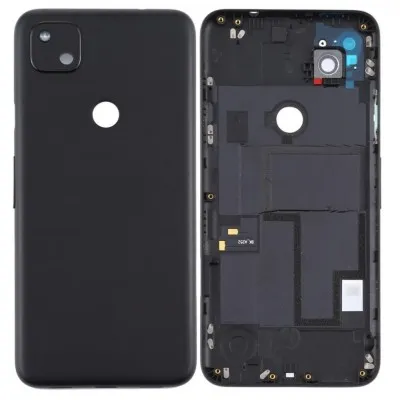 Back Panel Cover for Google Pixel 4a - Black by Sparestream
