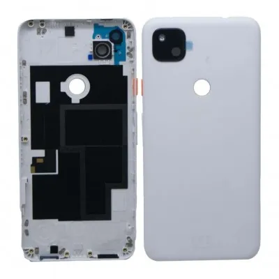 Back Panel Cover for Google Pixel 4a - White by Sparestream