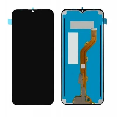 LCD with Touch Screen for Tecno Spark Go Plus White By Sparestream