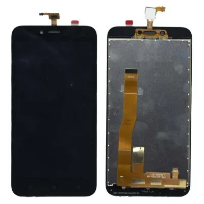 LCD with Touch Screen for Lava Z41 White by Sparestream