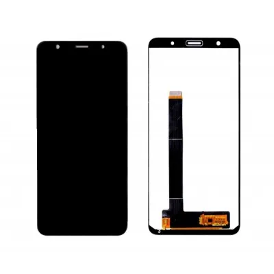 LCD with Touch Screen for Lava Z81 - Gold (display glass combo folder) by Sparestream