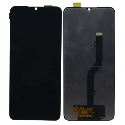 LCD with Touch Screen for Lava Z3 - Blue (display glass combo folder) by Sparestream