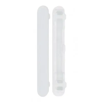Volume Side Button Outer for Google Pixel 4A 5G White - Plastic Key by Sparestream
