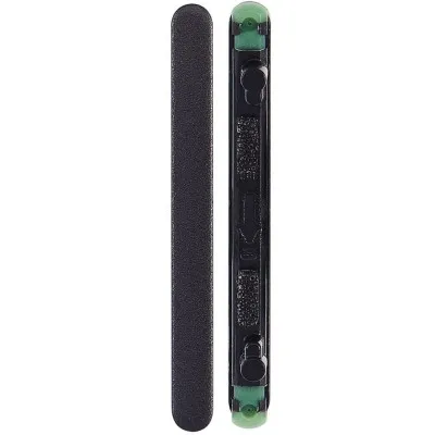 Volume Side Button Outer for Google Pixel 7 Pro 5G Black - Plastic Key by Sparestream