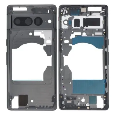 LCD Frame Middle Chassis for Google Pixel 7 Pro 5G - Black by Sparestream