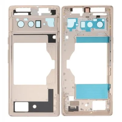 LCD Frame Middle Chassis for Google Pixel 6 Pro - White by Sparestream