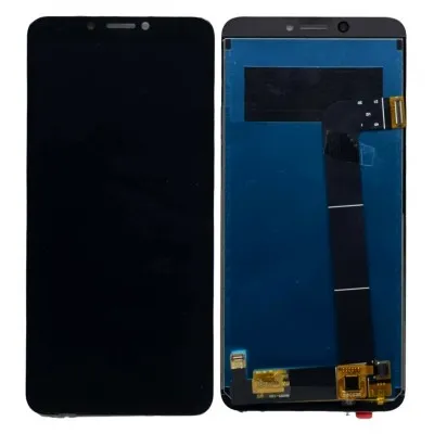 LCD with Touch Screen for Lava Z61 Pro - Red (display glass combo folder) by Sparestream