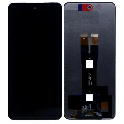 LCD with Touch Screen for Lava Yuva 3 - White (display glass combo folder) by Sparestream