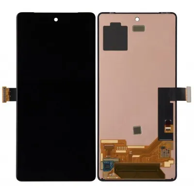 LCD with Touch Screen for Google Pixel 7 5G - White (display glass combo folder) by Sparestream