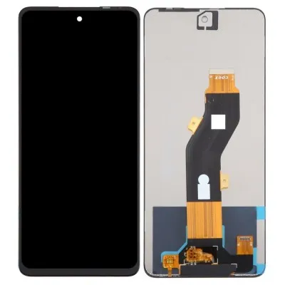 LCD with Touch Screen for Tecno Spark Go 2024 - Black  (display glass combo folder) By Sparestream