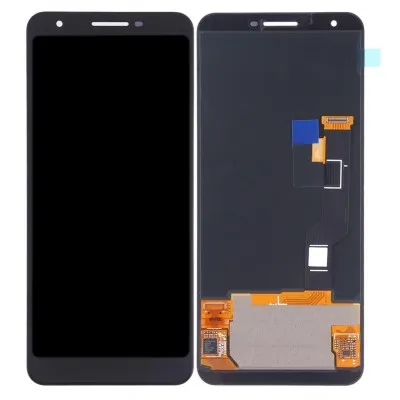 LCD with Touch Screen for Google Pixel 3A XL - White (display glass combo folder) by Sparestream
