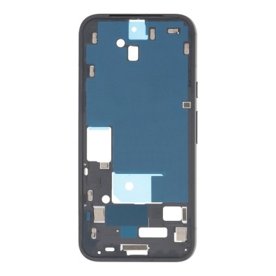 LCD Frame Middle Chassis for Google Pixel 8a - Black by Sparestream