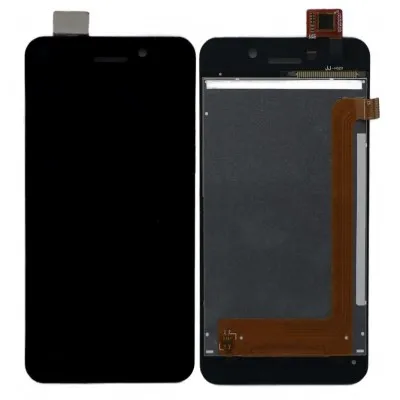 LCD with Touch Screen for Lava Iris X1 Atom - White (display glass combo folder) by Sparestream