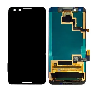 LCD with Touch Screen for Google Pixel 3 - Gold (display glass combo folder) by Sparestream