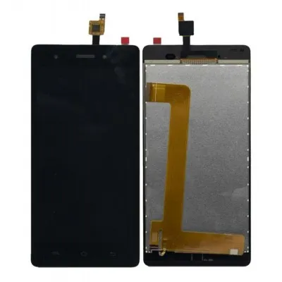 LCD with Touch Screen for Lava Iris 820 - Gold (display glass combo folder) by Sparestream