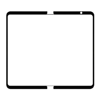 Front Glass for Google Pixel Fold - Black by Sparestream