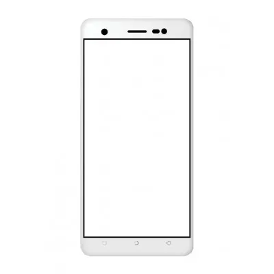 Front Glass for Lava Iris 65 - White by Sparestream