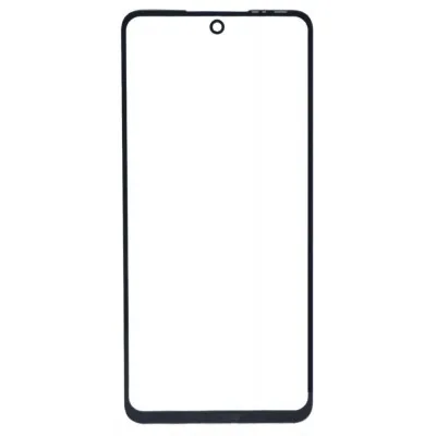 Front Glass for Lava Agni 5G - Black by Sparestream