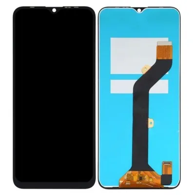 LCD with Touch Screen for Tecno Spark 8C - Grey By Sparestream