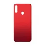 Back Panel Cover for Lava Z66 - Red by Sparestream
