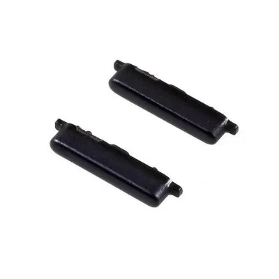 Volume Side Button Outer for Tecno Spark 4 Black - Plastic Key By Sparestream
