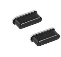 Volume Side Button Outer for Tecno Spark 8 Black - Plastic Key  by Sparestream