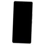 LCD Frame Middle Chassis Lava Blaze X 5G Black by Sparestream