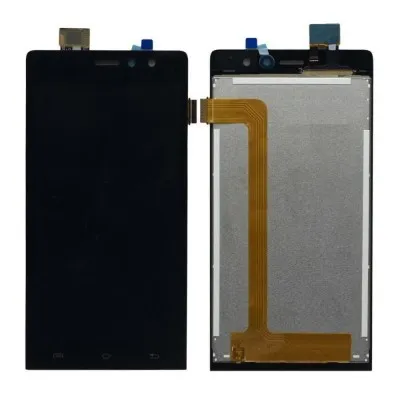 LCD with Touch Screen for Lava A97 - White (display glass combo folder) by Sparestream