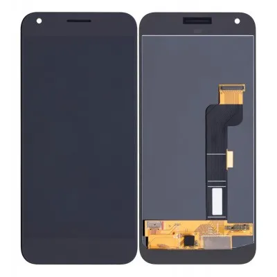 LCD with Touch Screen for Google Pixel XL 128GB - Black (display glass combo folder) by Sparestream