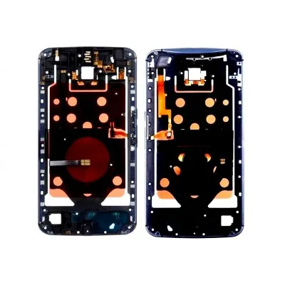 LCD Frame Middle Chassis for Google Nexus 6 64GB - Black by Sparestream