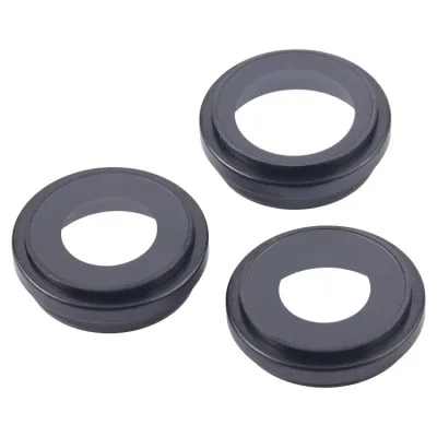 Camera Lens Glass with Frame for Apple iPhone 16 Pro Black by Sparestream
