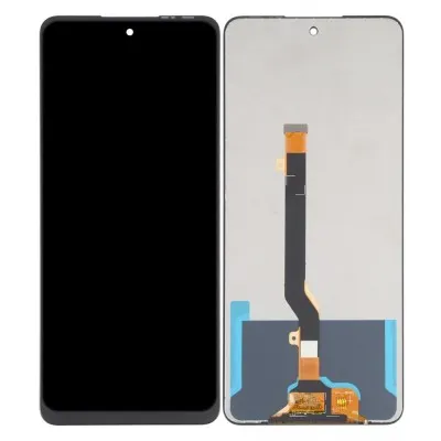 LCD with Touch Screen for Tecno Camon 18 - Grey By Sparestream