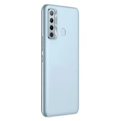 Back Panel Cover for Tecno Camon 17 Global CG6 - Silver By Sparestream