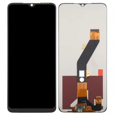 LCD with Touch Screen for Tecno Pop 7 Pro Blue by Sparestream