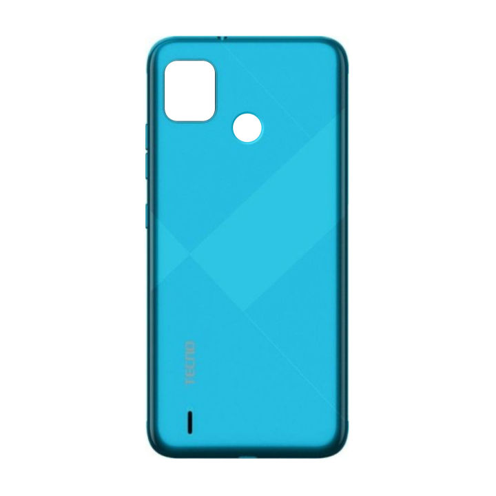 Back Panel Cover for Tecno Pop 5 - Blue by Sparestream