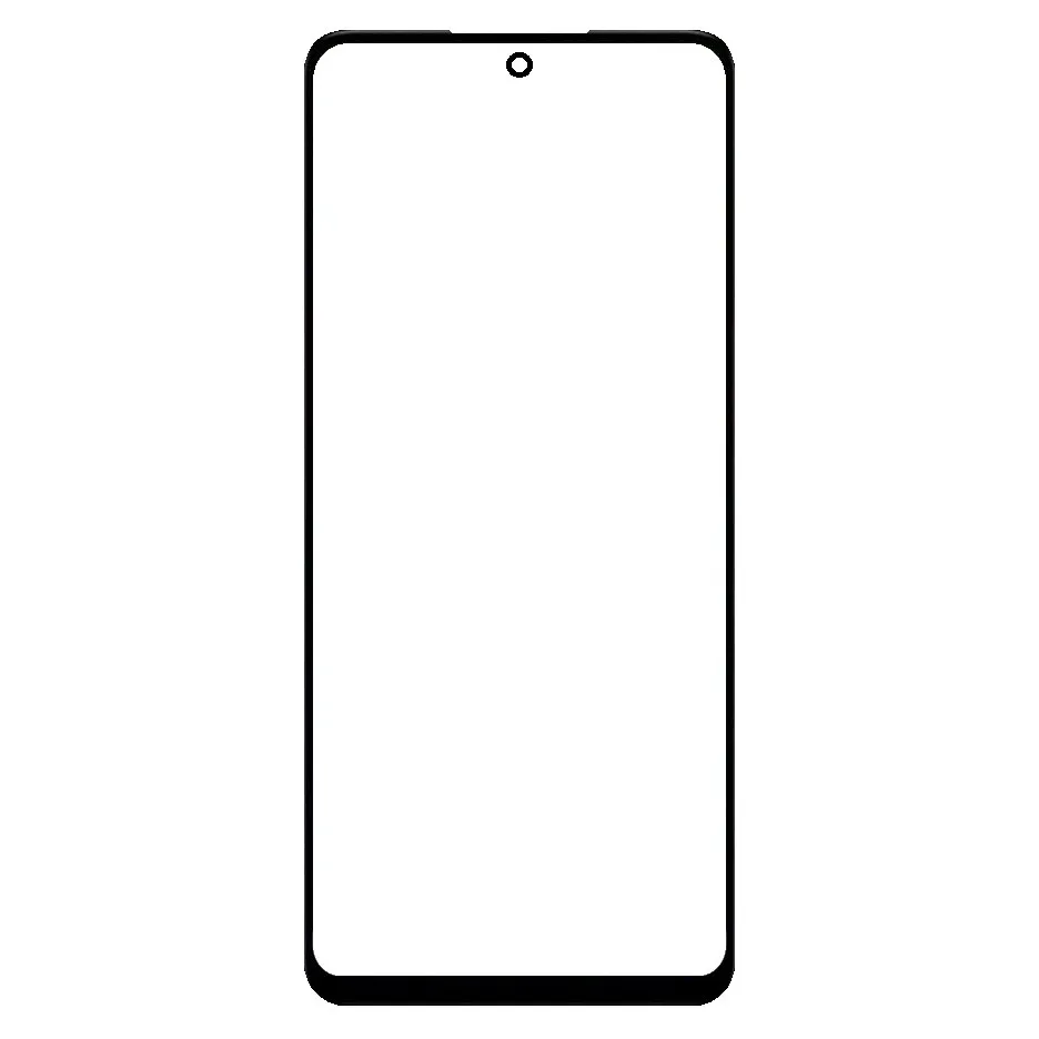 Front Glass for Tecno Pop 8 Black by Sparestream