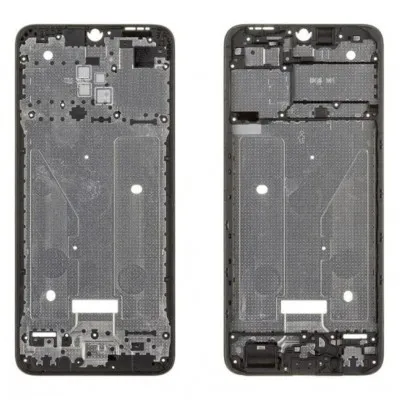 LCD Frame Middle Chassis for Tecno Pop 7 - Black by Sparestream