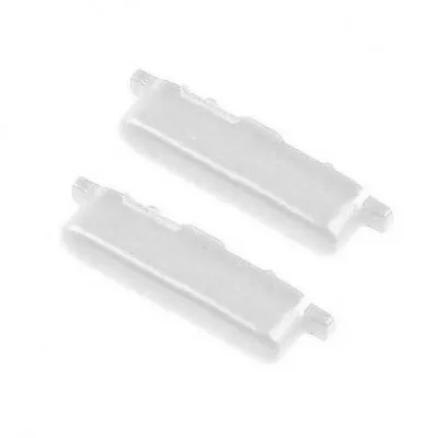 Volume Side Button Outer for Tecno Pop 7 White - Plastic Key by Sparestream