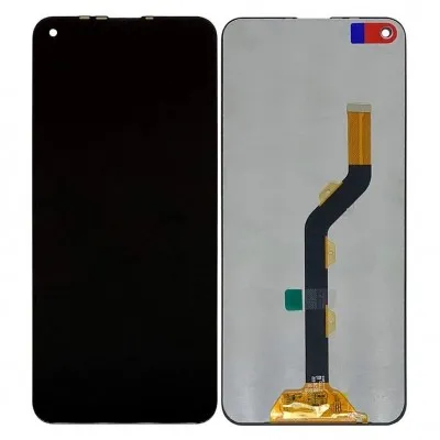 LCD with Touch Screen for Tecno Spark 5 Pro - Ice (display glass combo folder) by Sparestream