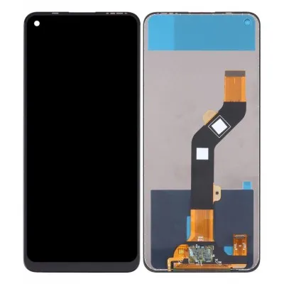 LCD with Touch Screen for Tecno Spark 7 Pro - Green (display glass combo folder) by Sparestream