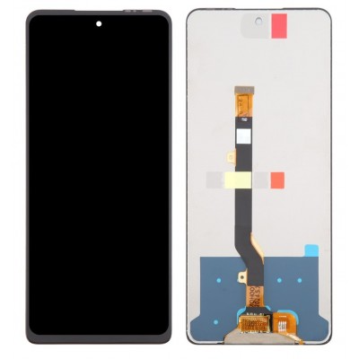 LCD with Touch Screen for Tecno Spark 20 Pro 5G - Black (display glass combo folder) by Sparestream