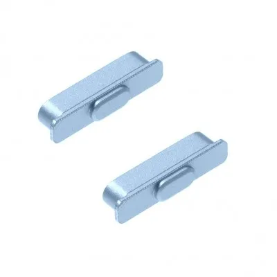 Volume Side Button Outer for Tecno Spark 7 Pro Blue - Plastic Key by Sparestream